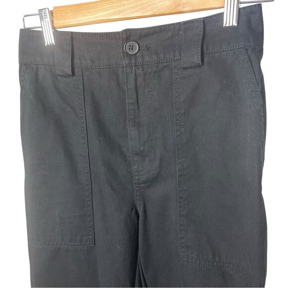 TNA (Aritzia) High Rise Cotton Joggers, Black, Side Pockets, Elastic Waist, S - Picture 2 of 7